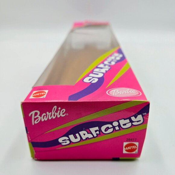 2000 Mattel Surf City Barbie Doll 28417 Blonde Hair With Box Mattel Read - Picture 10 of 11